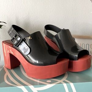 Anglomania Vivienne Westwood x Melissa platforms